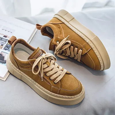 HONG KONG STYLE OW-TOP THICK-SOLED CASUAL SHOE GB-6034