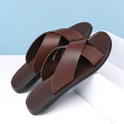 GENUINE LEATHER KOREAN VERSION SANDAL GB-9006