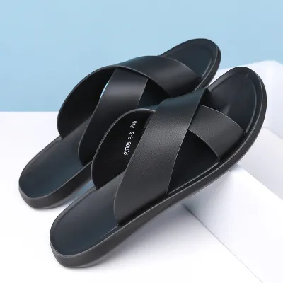 GENUINE LEATHER KOREAN VERSION SANDAL GB-9006