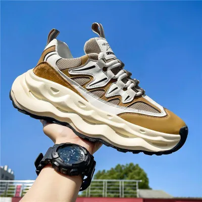 TRENDY THICK-SOLED RETRO SPORTS SHOE 0260Kh