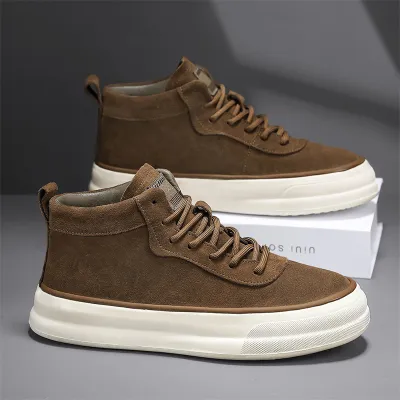 VERSATILE LEATHER LIGHTWEIGHT CASUAL SHOE 6001KH