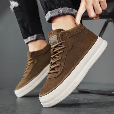 VERSATILE LEATHER LIGHTWEIGHT CASUAL SHOE 6001KH