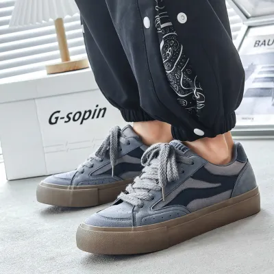 VASIBAEN VERSATILE CASUAL CANVAS SHOE 7992GRYbl