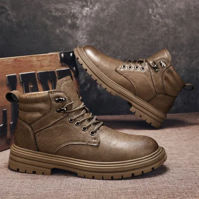 BRITISH STYLE CASUAL LEATHER MEN'S SHOES GB-9929