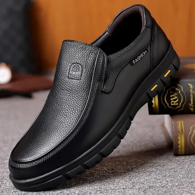  BREATHABLE BRITISH SOFT SOLE COMFORTABLE LEATHER SHOES 0160b
