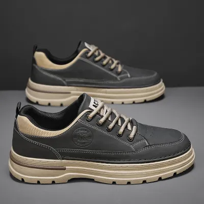 BRITISH STYLE RETRO CASUAL BOOT K821B