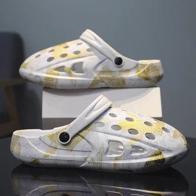 GRAFFITI BEACH WEAR-RESISTANT NON-SLIP SLIPPER 2027W