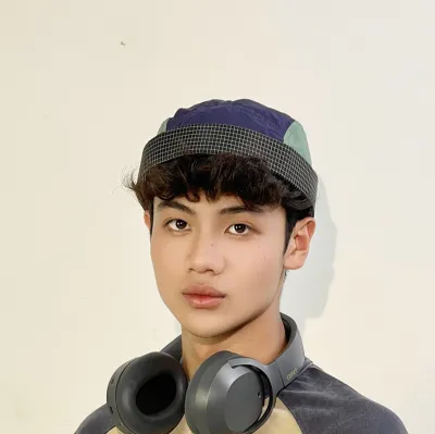 JAPANESE RETRO STITCHING DOME CAP GB-3323