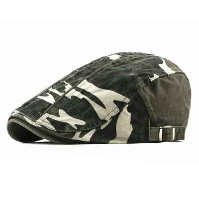 CAMOUFLAGE KOREAN STYLE DUCKBILL CAP GB-0842