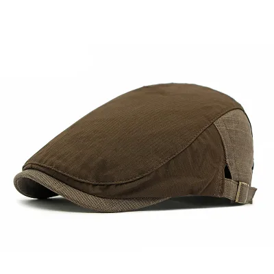 BRITISH RETRO THIN BREATHABLE DUCKBILL CAP GB-3308