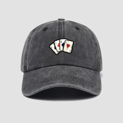 POKER RETRO BASEBALL CAP GB-9201