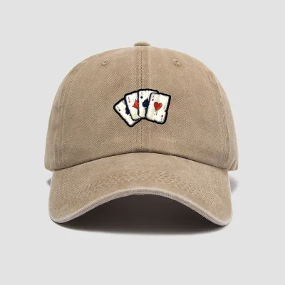 POKER RETRO BASEBALL CAP GB-9201