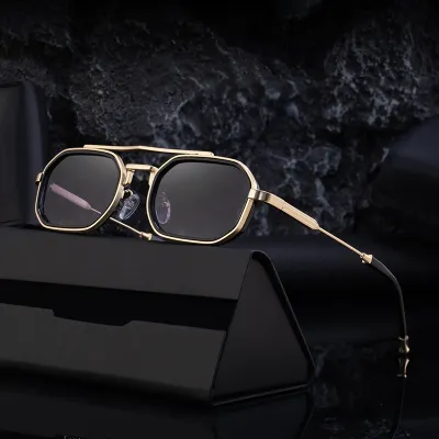 DOUBLE BEAM RETRO SUNGLASSES GB-7328