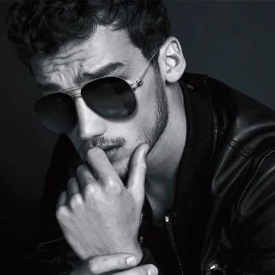 METAL POLARIZED NYLON HIGH-DEFINITION SUNGLASSES GB-8055