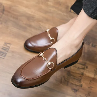 KOREAN STYLE TRENDY FORMAL BUSINESS SHOE GB-7665