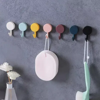 10 Pcs Colorful Wall Hook Set