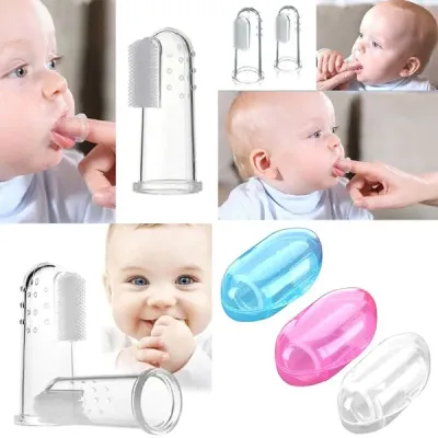 Silicone Baby Finger Toothbrush (1 Pc)