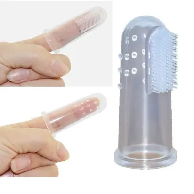 Silicone Baby Finger Toothbrush (1 Pc)