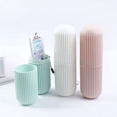 1 Pc Portable Toothbrush & Toothpaste Holder