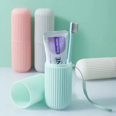 1 Pc Portable Toothbrush & Toothpaste Holder