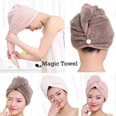 1 Pc Magic Hair Towel