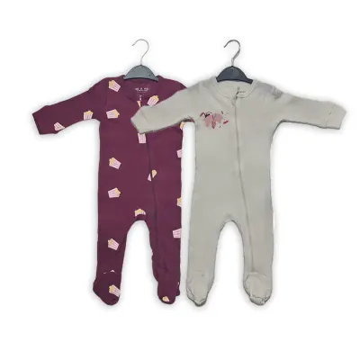 BABY SLEEPING ROMPER 2 PCS SET