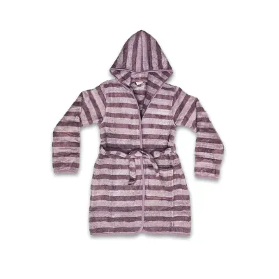 BABY HOODED BATHROBE