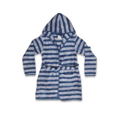 BABY HOODED BATHROBE