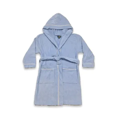 BABY HOODED BATHROBE