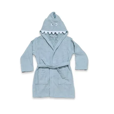 BABY HOODED BATHROBE