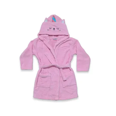 BABY HOODED BATHROBE