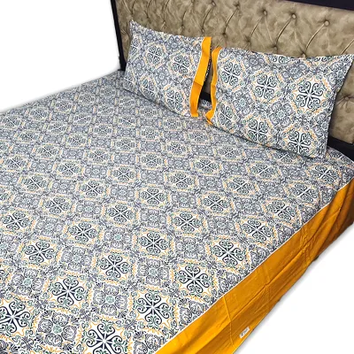 Premium Cotton Fabric Bed sheet