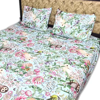 Premium Cotton Fabric Bed sheet