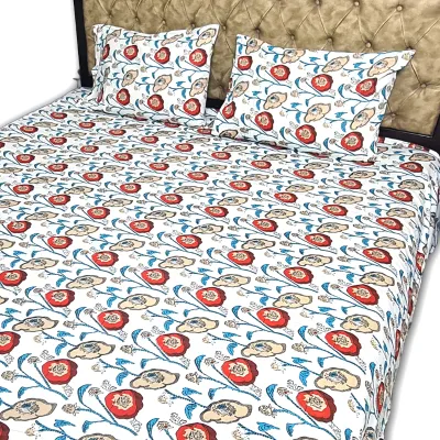 Premium Cotton Fabric Bed sheet