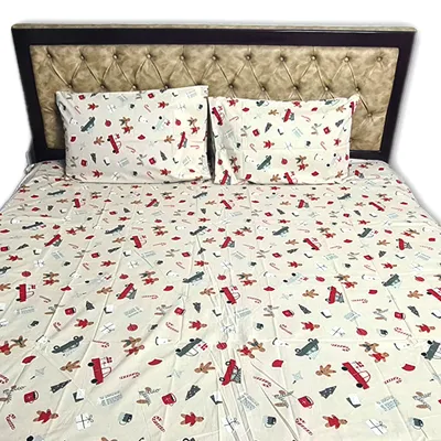 Premium Cotton Fabric Bed sheet