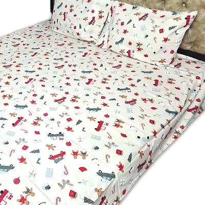 Premium Cotton Fabric Bed sheet