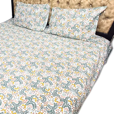 Premium Cotton Fabric Bed sheet