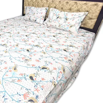 Premium Cotton Fabric Bed sheet