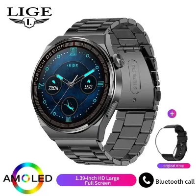LIGE Bluetooth Call Multifunctional Smart Watch. O-627