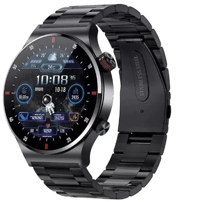 LIGE ECG+PPG Bluetooth Call HD Screen Smart Watch. O-633