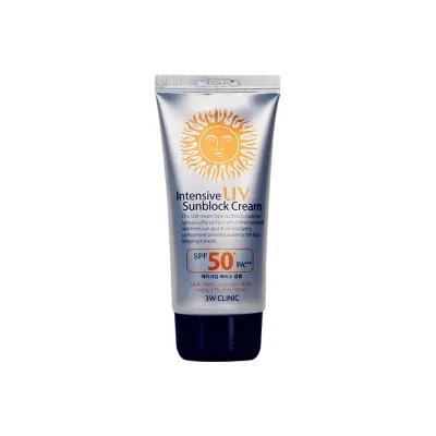 3W Clinic Intensive UV Sunblock Cream SPF 50+PA+++ 70ml