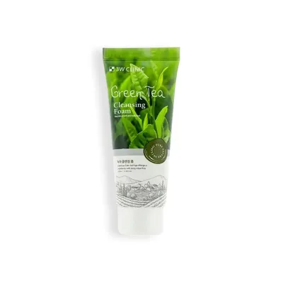 3W Clinic Green Tea Foam Cleansing 100ml