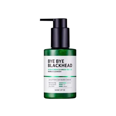 Some By Mi Bye Bye Blackhead 30 Days Miracle Green Tea Tox Bubble Cleanser 120g