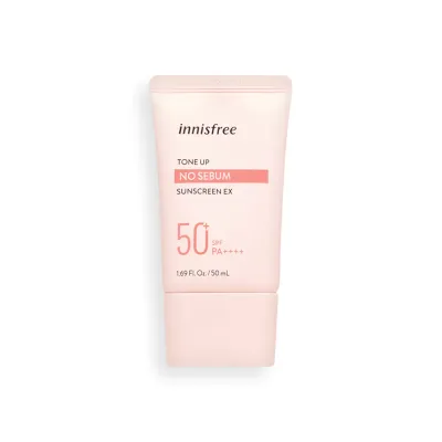 Innisfree Tone Up No Sebum Sunscreen SPF50+ PA++++ 50ml