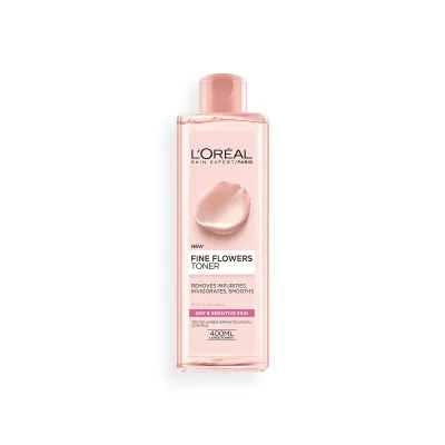 L'Oreal Paris Fine Flowers Toner Dry & Sensitive Skin 200ml