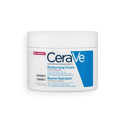 CeraVe Moisturising Cream For Dry To Very Dry Skin 340g (USA)