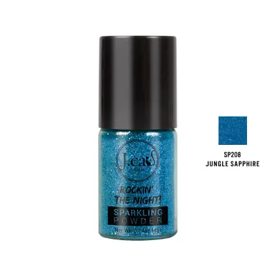 J.Cat Rockin� the Night Sparkling Powder SP208 Jungle Sapphire 4g