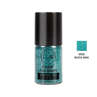  J.Cat Rockin� the Night Sparkling Powder SP220 Mystic Wave 4g