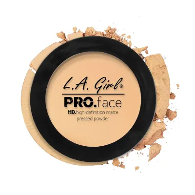 L.A Girl Pro Face Matte Pressed Powder Medium Beige GPP609 7g