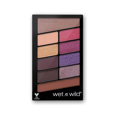 Wet n Wild Color Icon Eyeshadow 10 Pan Palette V.I.P Purple 10g